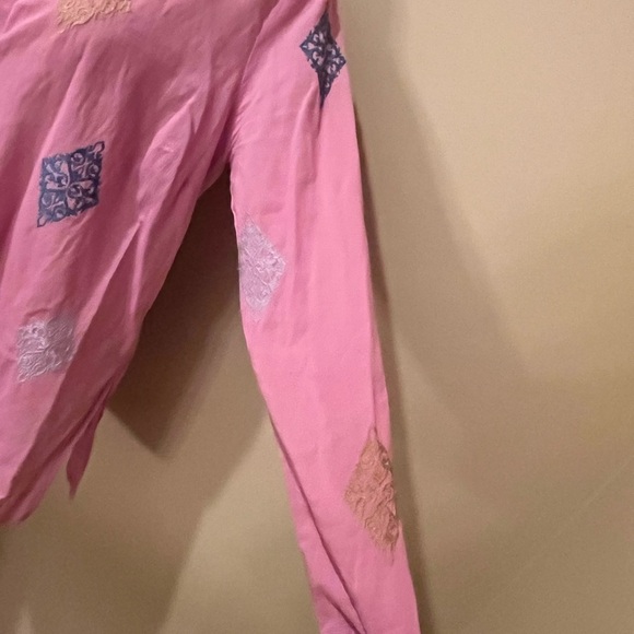 J. Jill Wearever Pink Collection Medallion Print Tunic, size XS - Picture 6 of 8